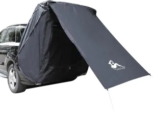 SUV Tent Car Awning, UPF 50   with Portable Waterproof Storage Bag, Tear-Resistant, Large Space, Good Vision, Smooth Ventilation, Suitable for Outdoor Beach Camping Auto Canopy Shade…