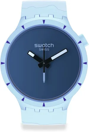 Swatch BIG BOLD BIOCERAMIC ARCTIC Unisex Watch (Model: SB03N102)