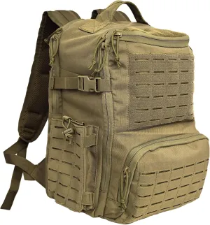 Tactical Backpack Military Backpack 3 Day pack Army Molle Rucksack Bag Men 40L Camping Trekking Assault (Khaki)