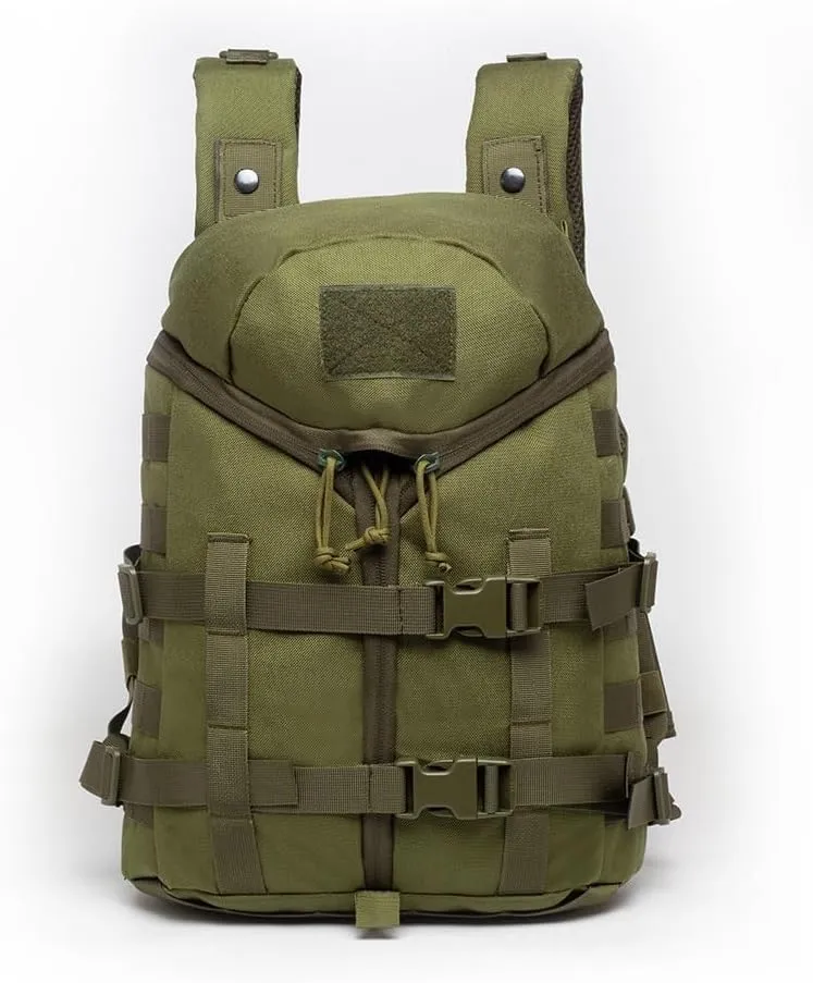 Tactical Backpack Military Molle Hiking 20L Travel Outdoor Army Camouflage Trekking Bag Mountaineering Army Green