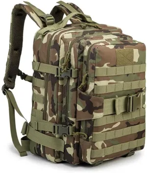 Tactical Backpack Military Molle Hiking 36-55L Tactical outdoor sports bag trekking camouflage travel bag camouflage