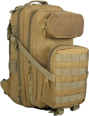 Tactical Backpack Military Molle Hiking Tactical camouflage khaki