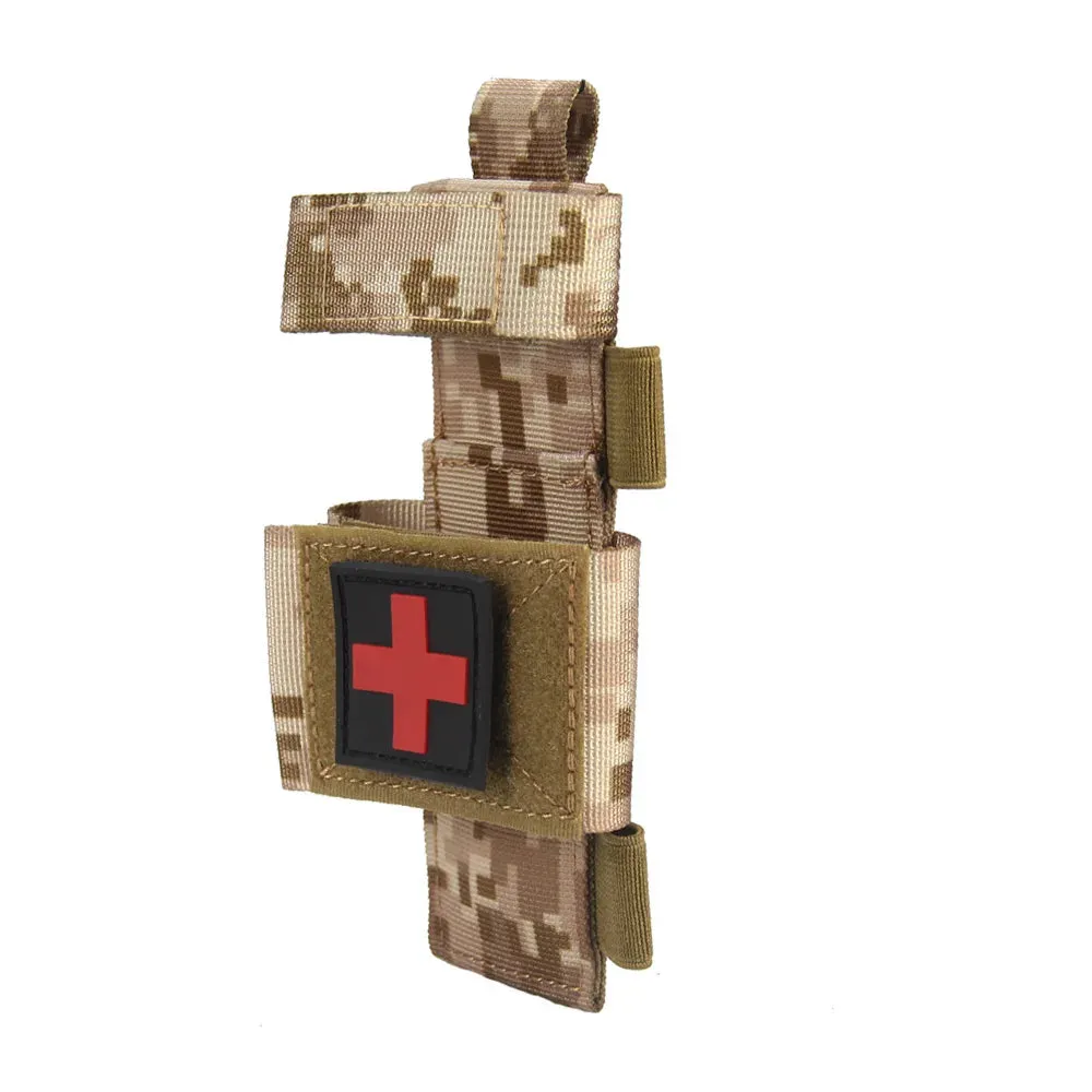 Tactical First Aid Kit Molle Pouch - Tourniquet Shear Holder