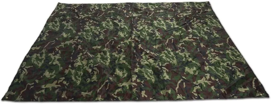 Tbest Camouflage Net/Netting Waterproof Camping Shelter Tent Tarp,Camouflage Outdoor Portable Lightweight Rainproof Mat RainTent Tarp Shelter Beach Picnic Blanket Mat