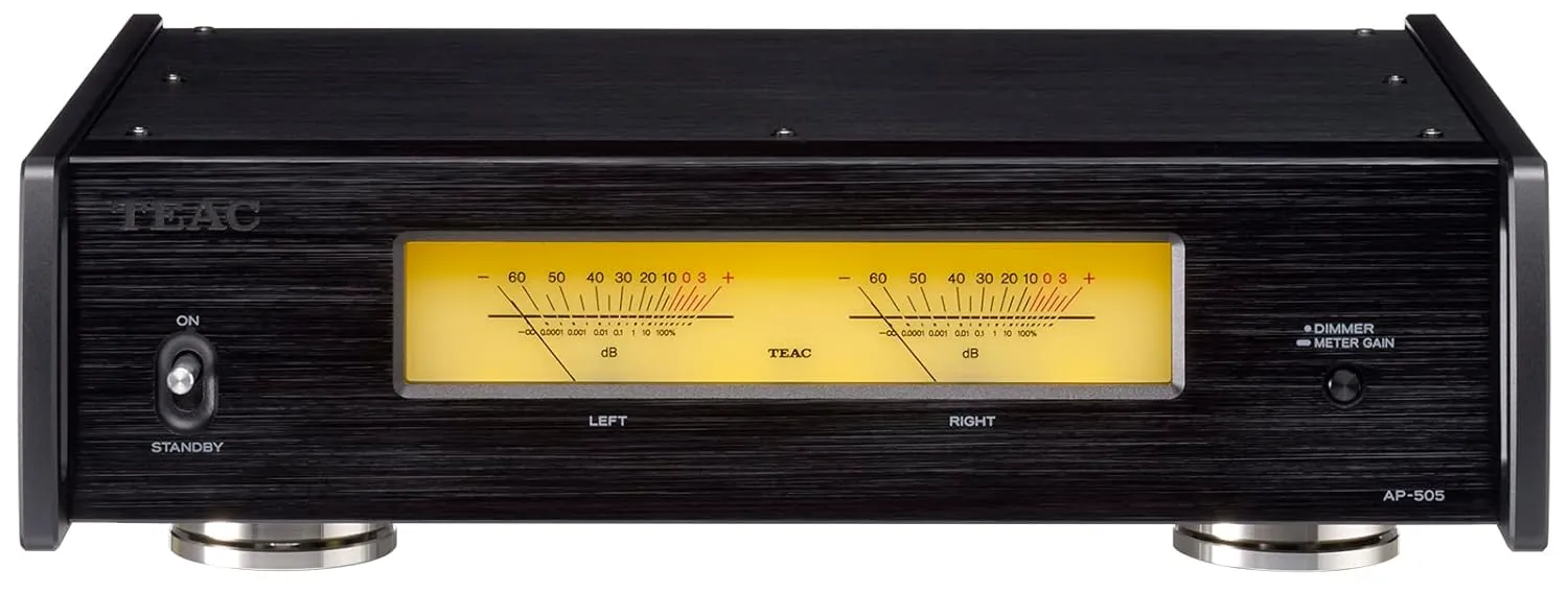 TEAC AP-505B Stereo Power Amplifier - Black