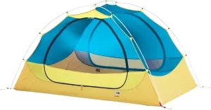 THE NORTH FACE Eco Trail 2 Person Tent, STINGER YELLOW/BLUE