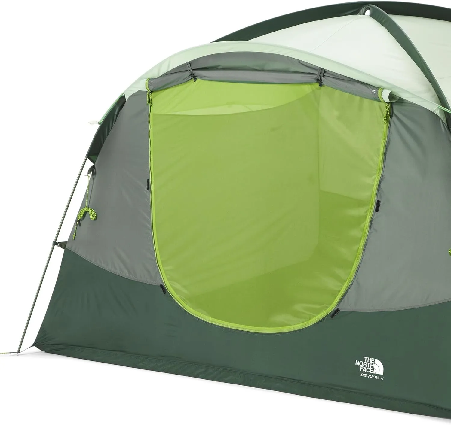 THE NORTH FACE Tents Sequoia 4 Tent | Four-Person Waterproof Camping Tent, Spacious & Easy to Set Up, Front & Back Zipper Doors, Side Windows