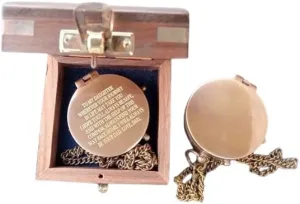 to My Daughter Personalized Working Compass, Graduation Gift, Baptism Gift, Valentines Day Gift