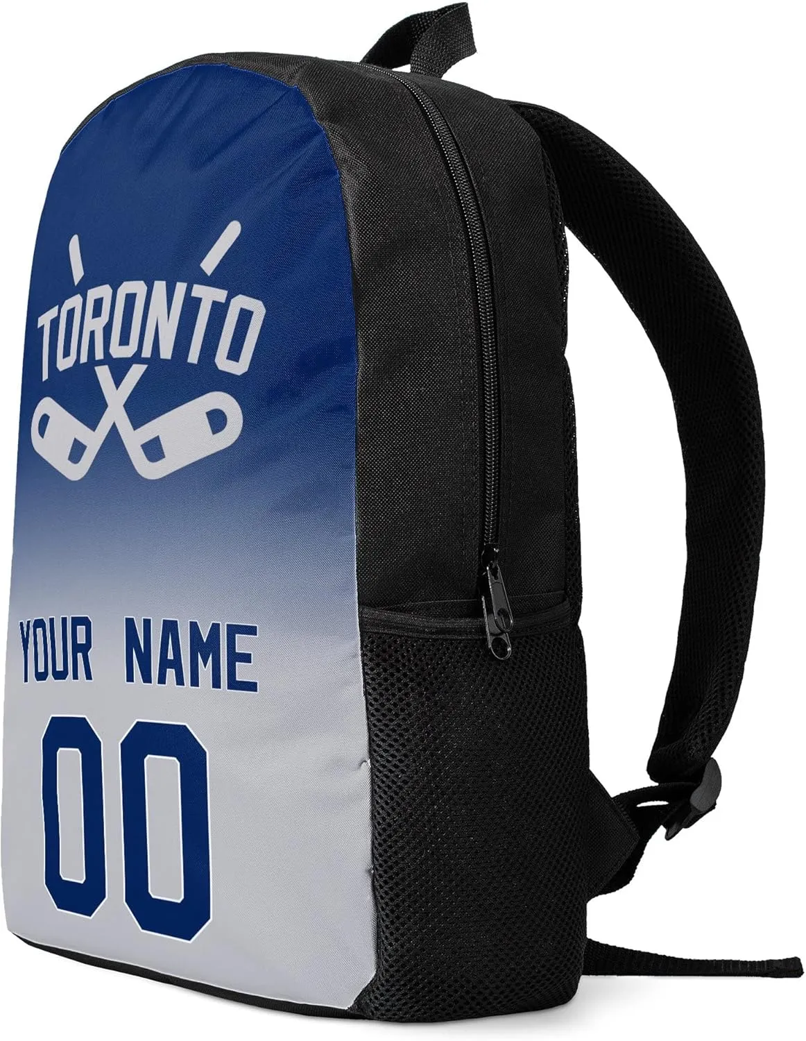 Toronto Custom Backpack High Capacity,Laptop Bag Travel Bag,Add Personalized Name And Number£¬Gifts For Ice Hockey Sports Fans