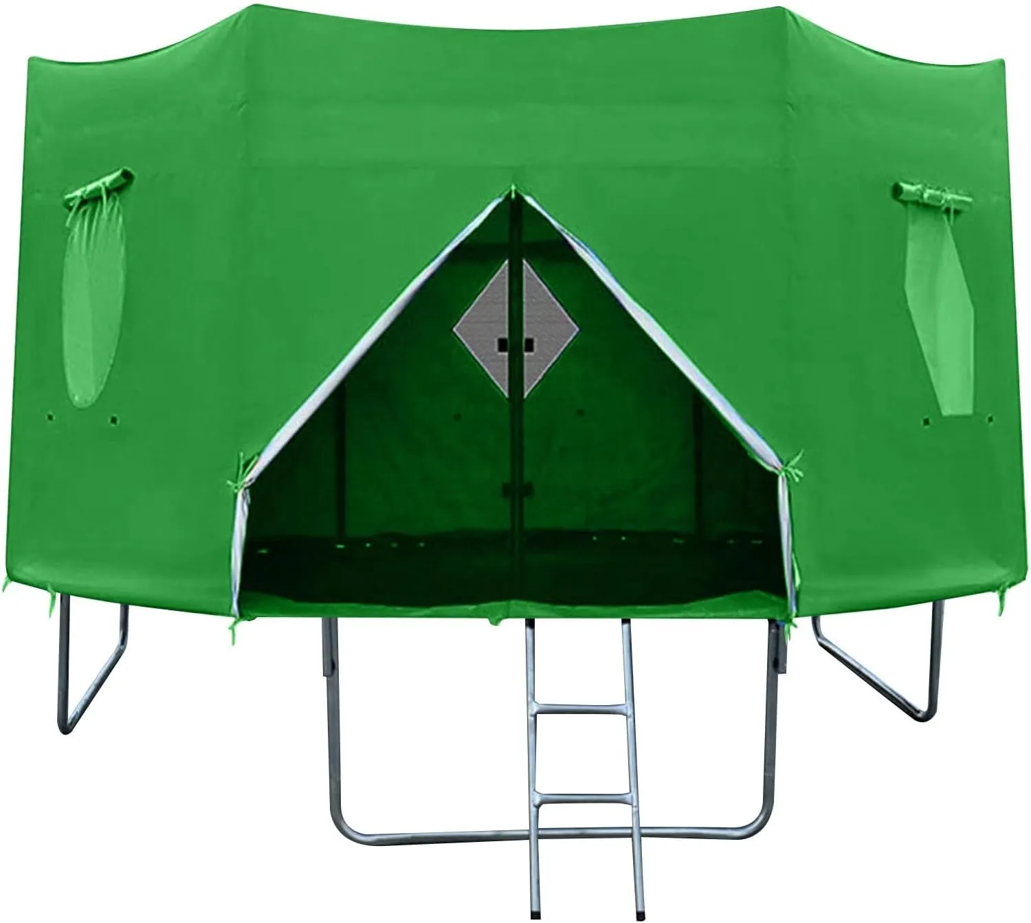 Trampoline Tent,Trampoline Cover Trampoline Accessories, for 6 Straight Poles Trampoline Outdoor Round Tent Sun Shade Block The Wind Large Capacity 6FT 8FT 10FT 12FT 14FT