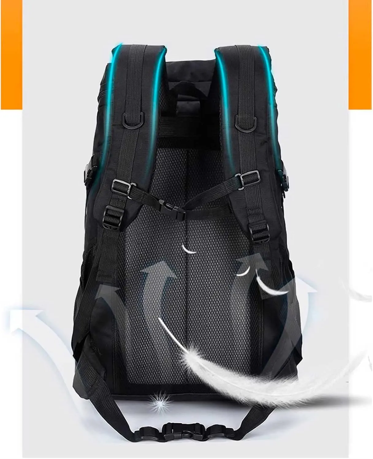 Travel Rucksack for Climbing Cycling Hiking， 60L,70L,94L Large Capacity Handy Durabl(21321,60L)