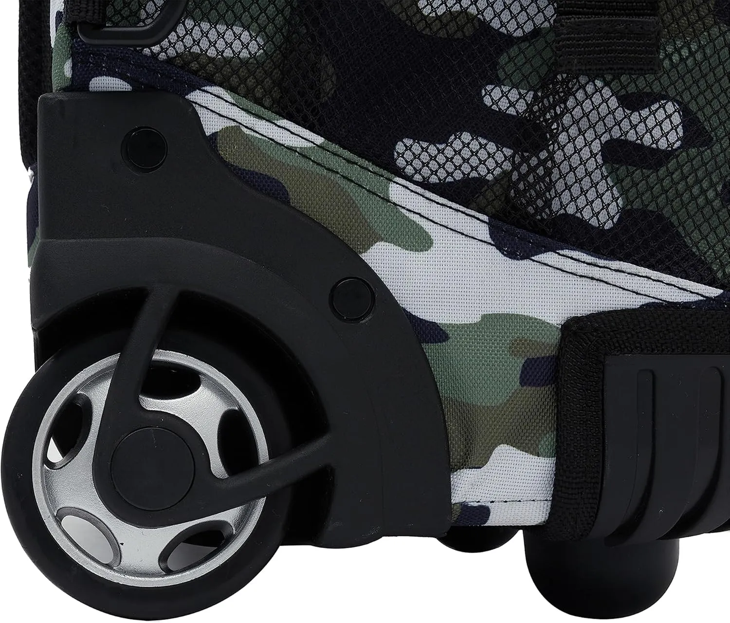 Travelers Club Rolling Backpack, Camo, 18 Inch