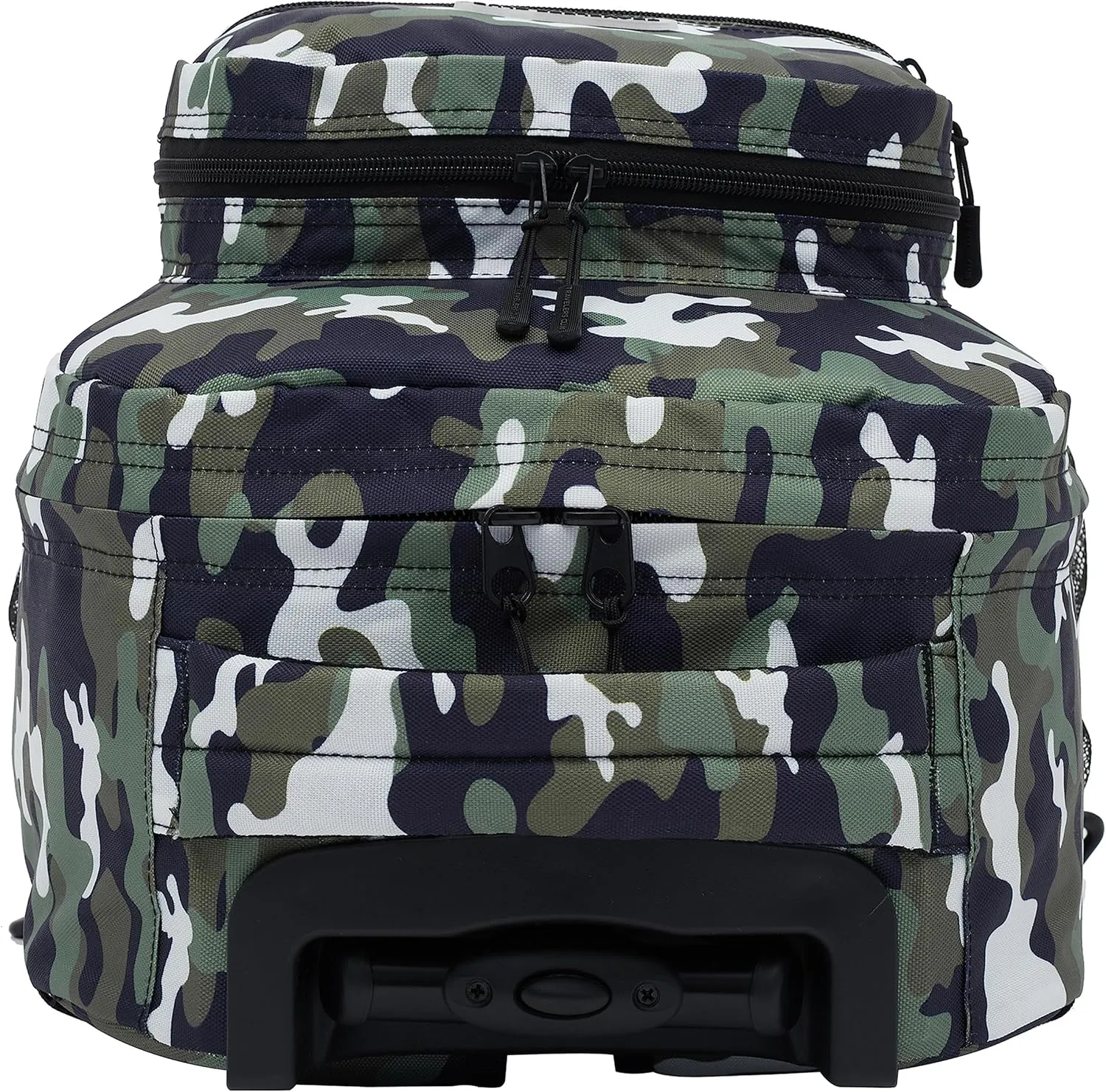 Travelers Club Rolling Backpack, Camo, 18 Inch