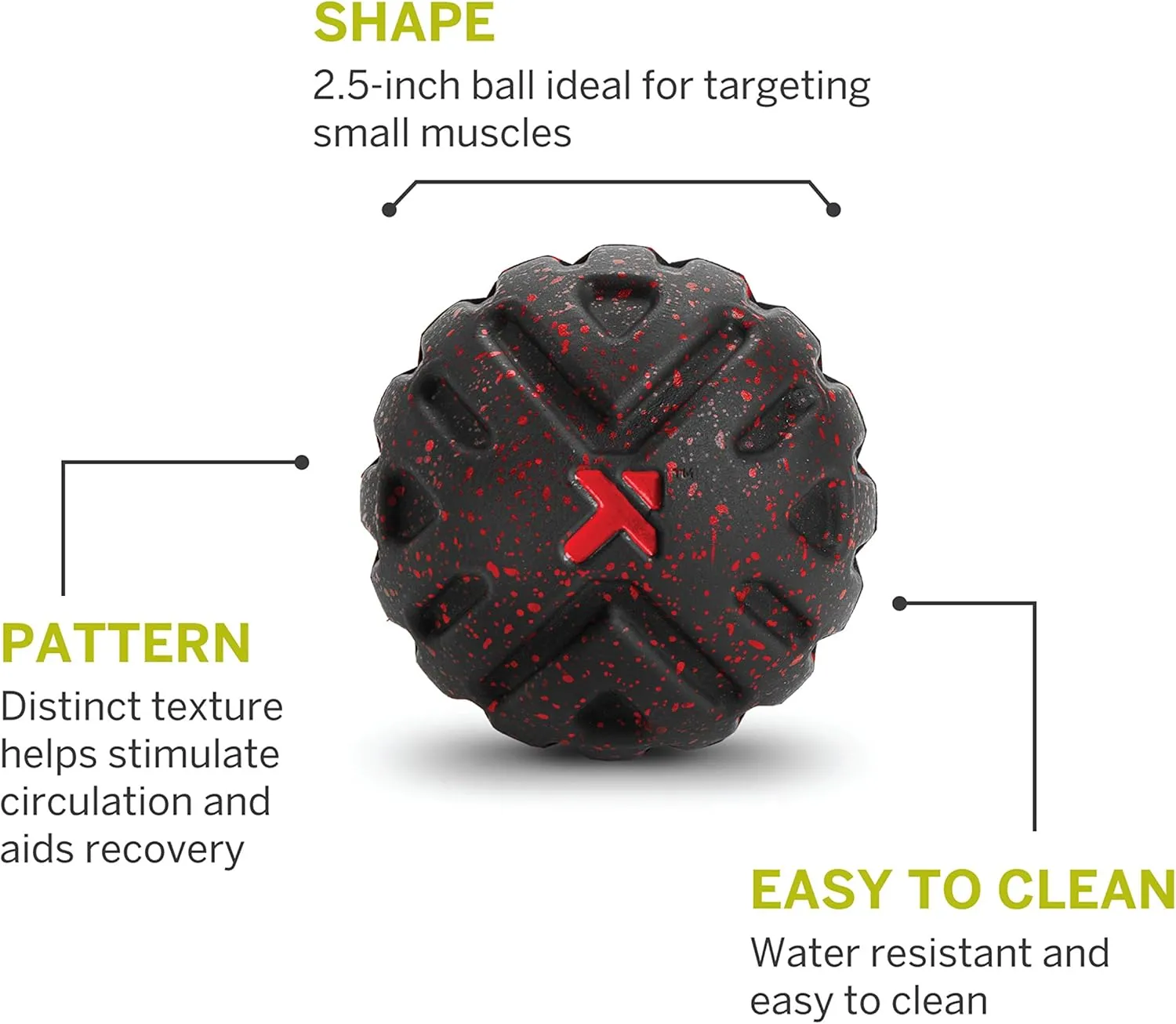 TriggerPoint Performance Therapy Trigger Point MB Deep Tissue 2.5-Inch Textured Massage Ball