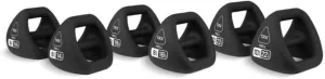 TRX YBell Neo Series 3-in-1 Kettlebell, Dumbbell and Push Up Bar Workout Equipment | Commercial Grade Neoprene Coated Surface | Perfect for Strength Training & Conditioning Workouts | Bundle