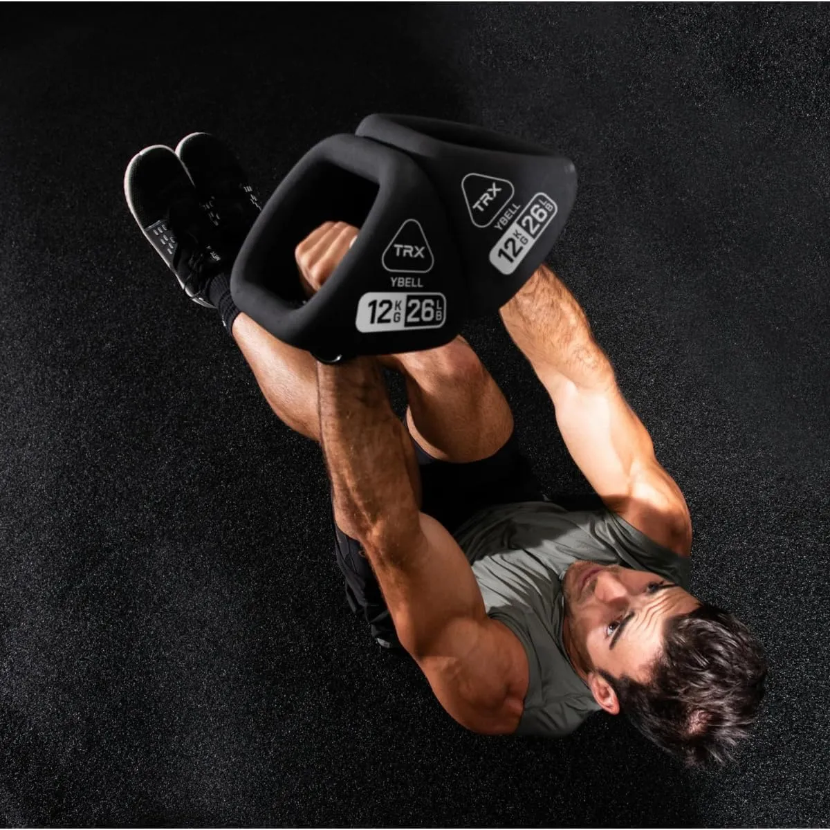 TRX YBell Neo Series 3-in-1 Kettlebell, Dumbbell and Push Up Bar Workout Equipment | Commercial Grade Neoprene Coated Surface | Perfect for Strength Training & Conditioning Workouts | Bundle