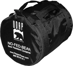 UDAP NO-FED-BEAR Bear Resistant Canister Carrying Case Only, BCC