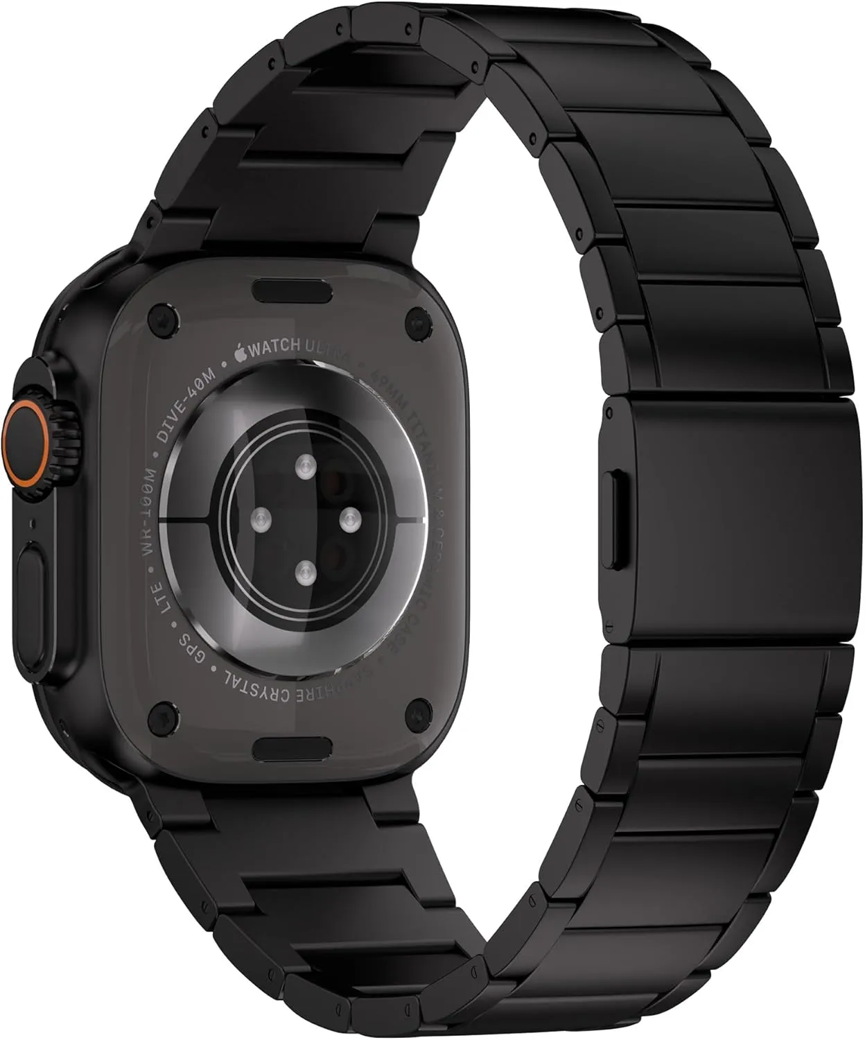Ultra 2 Titanium Band 49mm Compatible with Apple Watch Ultra 2 & Ultra 1 Metal Band - Titanium Metal Bracelet