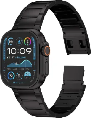 Ultra 2 Titanium Band 49mm Compatible with Apple Watch Ultra 2 & Ultra 1 Metal Band - Titanium Metal Bracelet