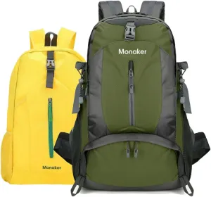 Ultralight Backpacking Bundle – 20L & 40L Daypacks – Foldable, Water-Resistant, Multi-Pocket Design for Hiking, Travel & Daily Use