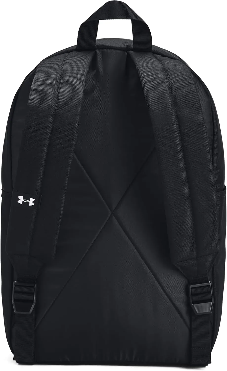 Under Armour unisex-adult Loudon Lite Backpack, (001) Black/Black/White, One Size