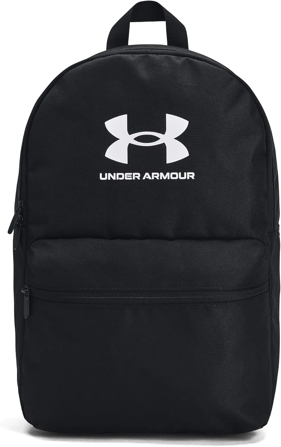 Under Armour unisex-adult Loudon Lite Backpack, (001) Black/Black/White, One Size