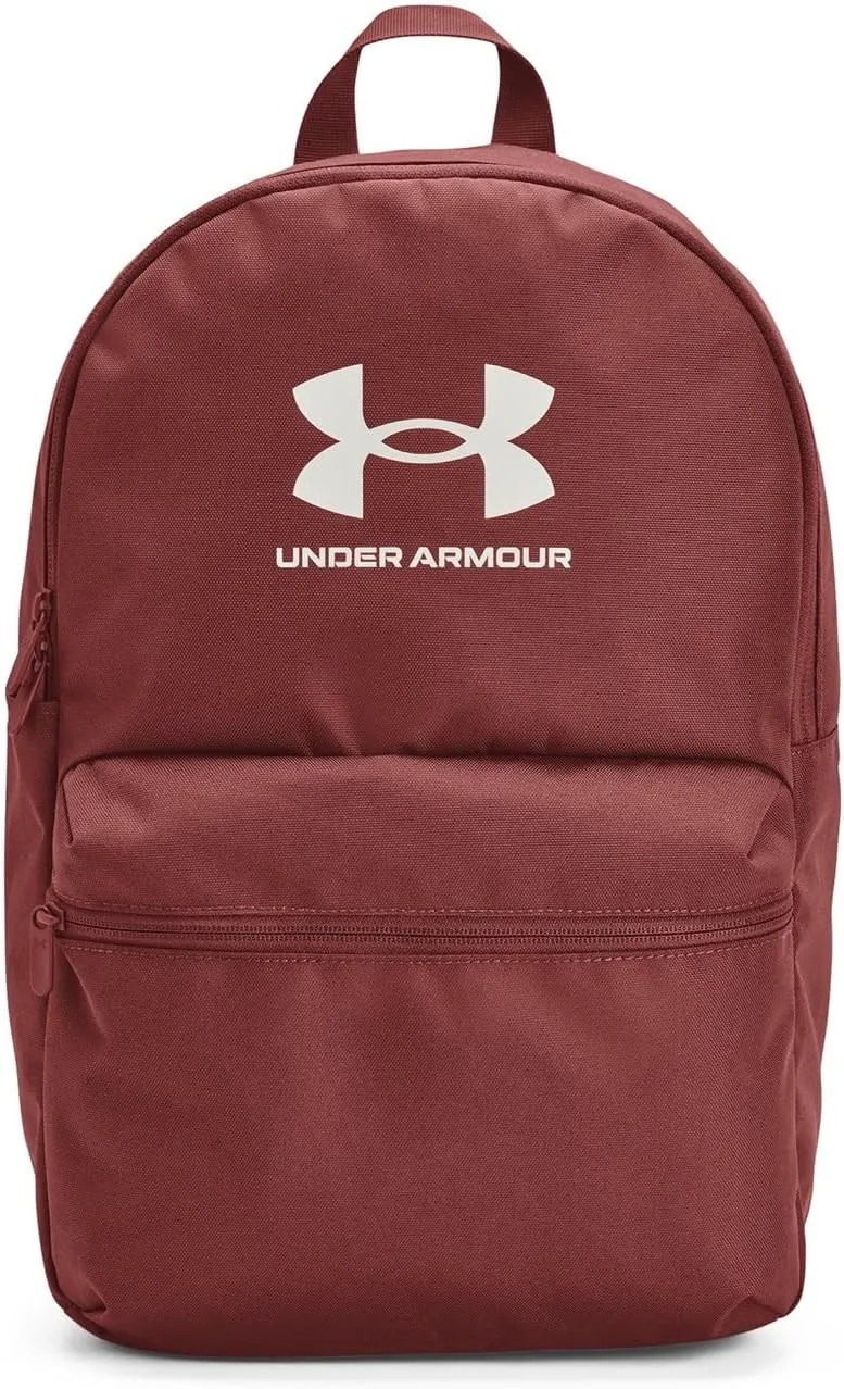 Under Armour unisex-adult Loudon Lite Backpack, (688) Cinna Red / / White Clay, One Size