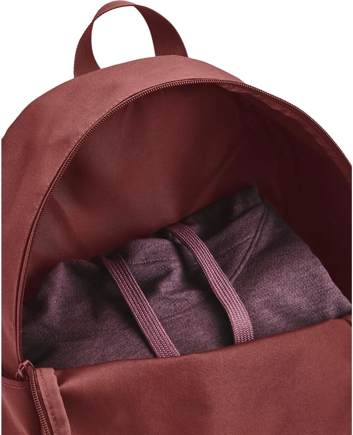 Under Armour unisex-adult Loudon Lite Backpack, (688) Cinna Red / / White Clay, One Size