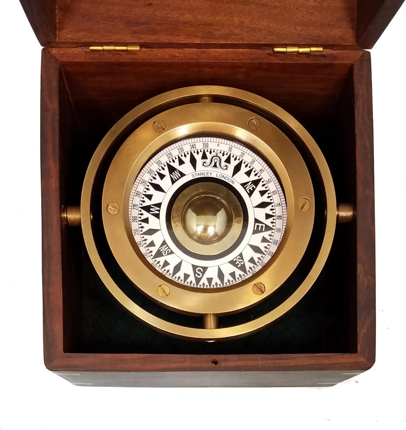 Unique Engraved Compass Gifts Personalized for US Army, Air Force, Coast Guard, Marines, Navy | Military Graduation, Promotion, and Veteran Retirement Gift