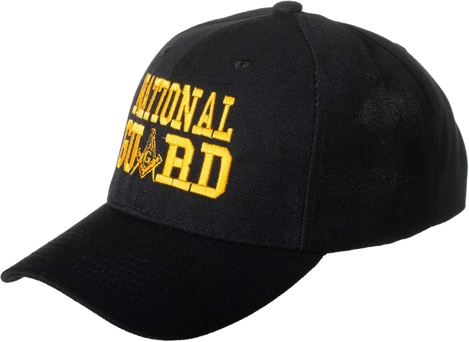 United States Military Masonic Square and Compass Embroidered Baseball Cap