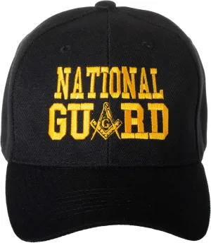 United States Military Masonic Square and Compass Embroidered Baseball Cap