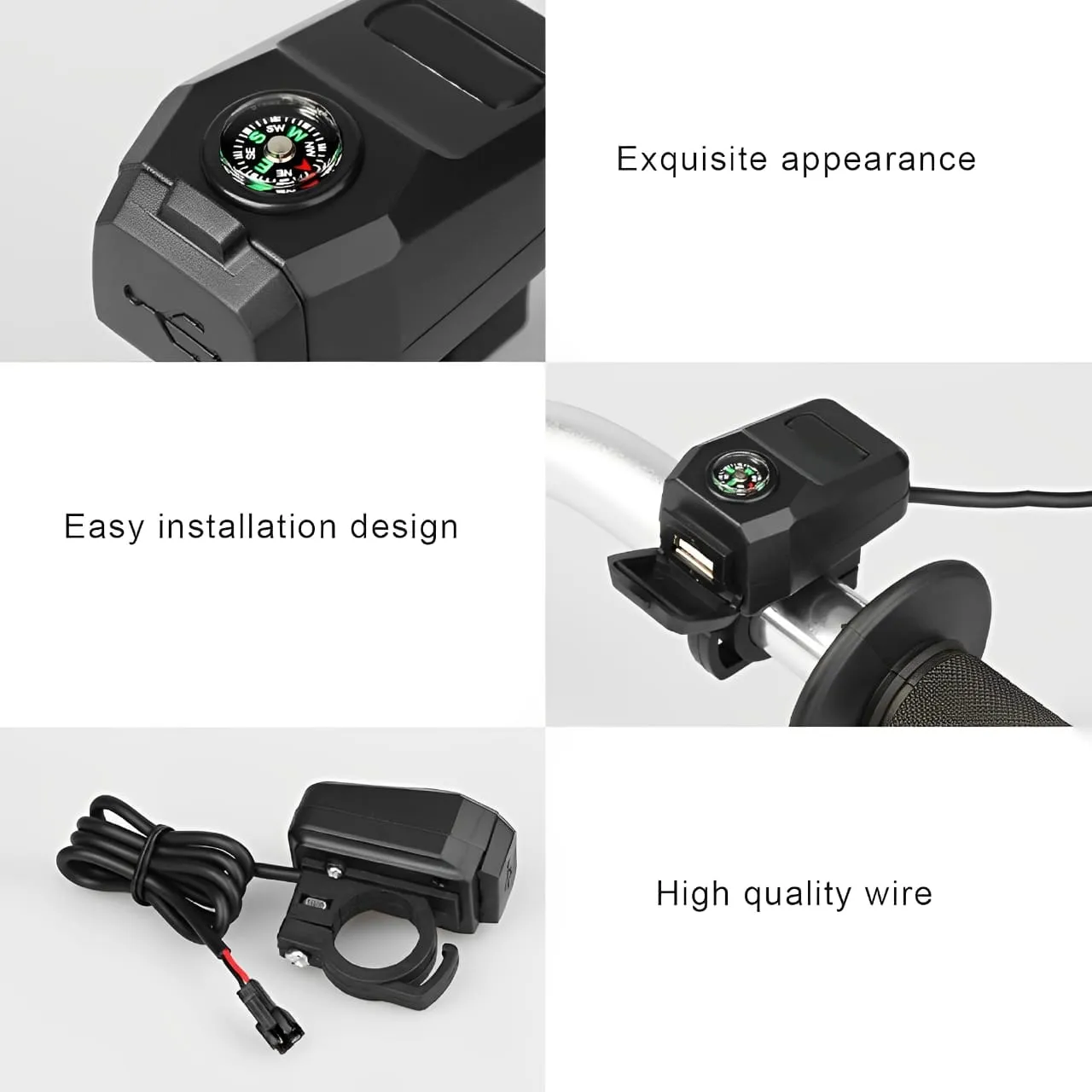 Universal Top-rated USB Waterproof, 36-105V Compass &amp; for – with Motorcycle Motorcycles Charging, Charger – Reliable customer support Fast E-Bikes
