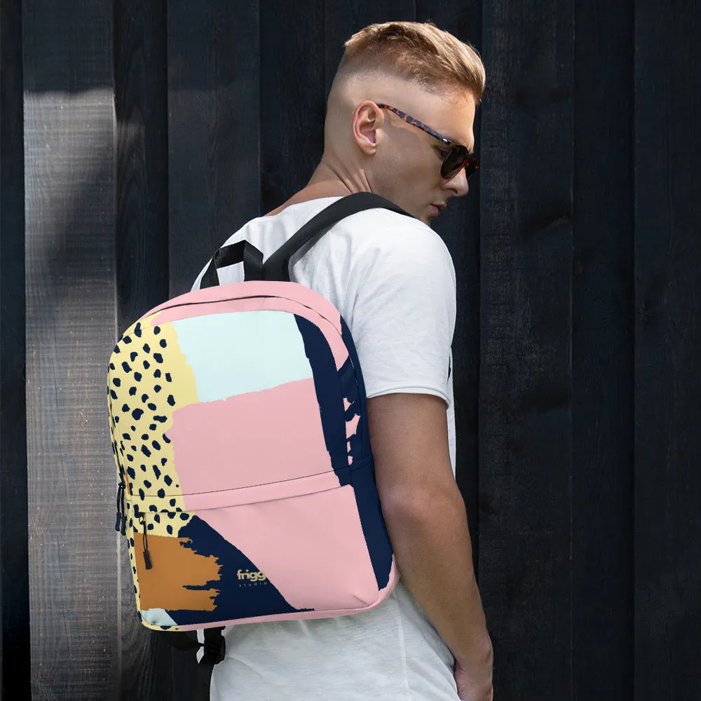 URBAN SAFARI - WATER-RESISTANT BACKPACK WITH LAPTOP POCKET