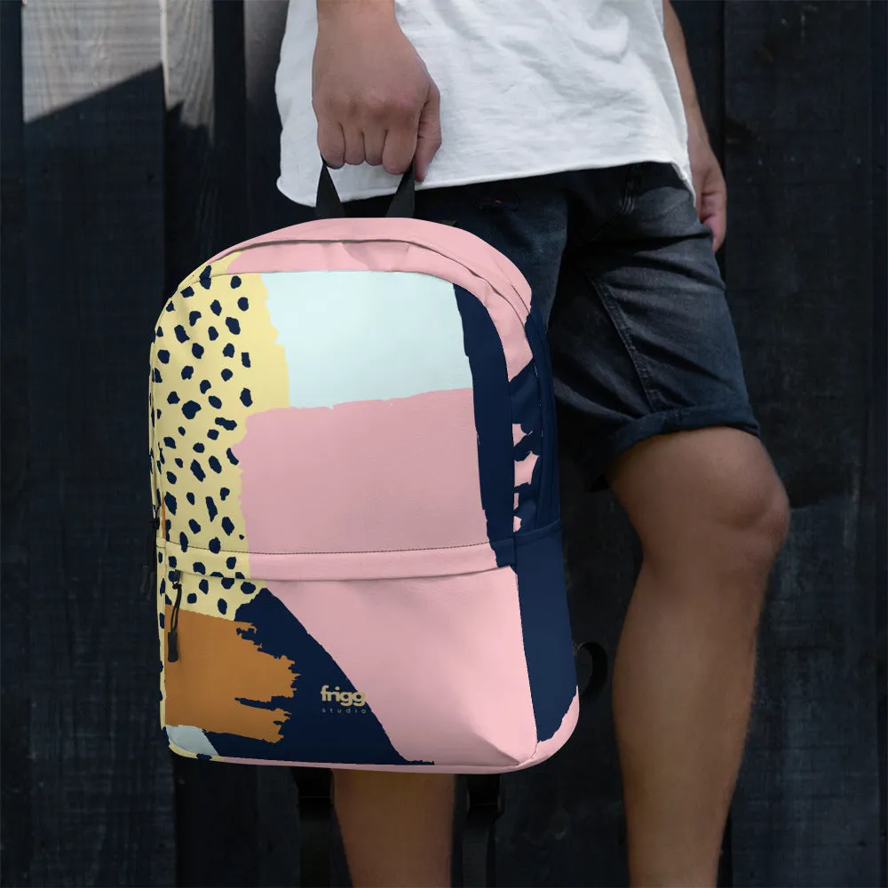URBAN SAFARI - WATER-RESISTANT BACKPACK WITH LAPTOP POCKET