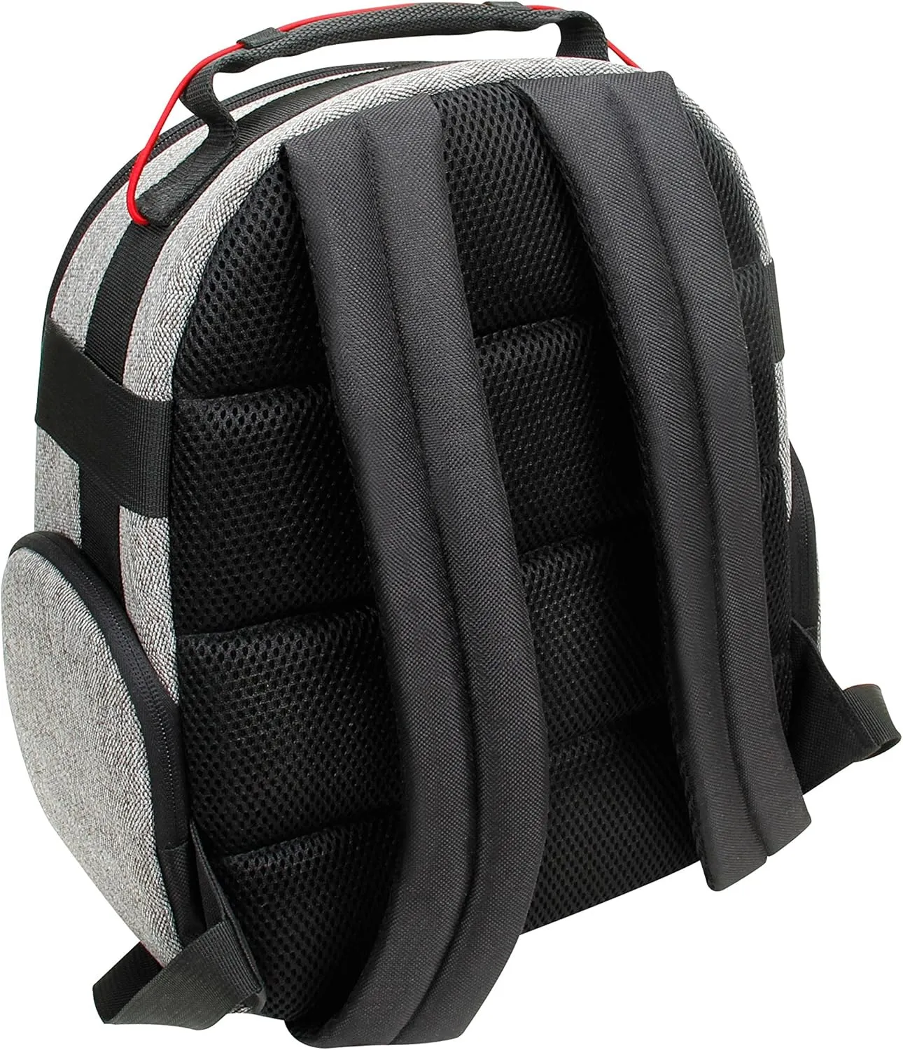 USA Gear Audio Equipment Backpack - Wireless Mic Case Compatible with Shure, Sennheiser, Audio-Technica, Rode VideoMic & more - Wireless Microphone Bag Backpack for Recording Microphones (Grey)