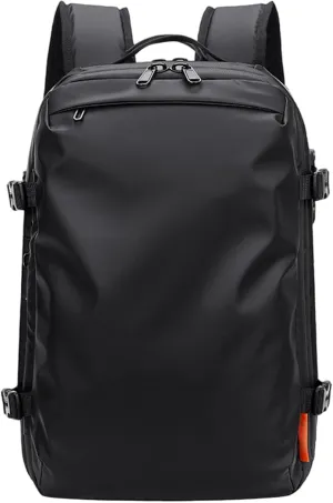 Vacuum Backpack, Water Resistant Expandable Compression Backpack with Multi-Pocket, Anti Theft Travel Bag with Password Lock, Easy to Take on Plane