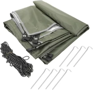 VANZACK Picnic Awning Shade Tarp Tent Outdoor Tent Camping Waterproof Oxford Fabric 210d Uv Protection