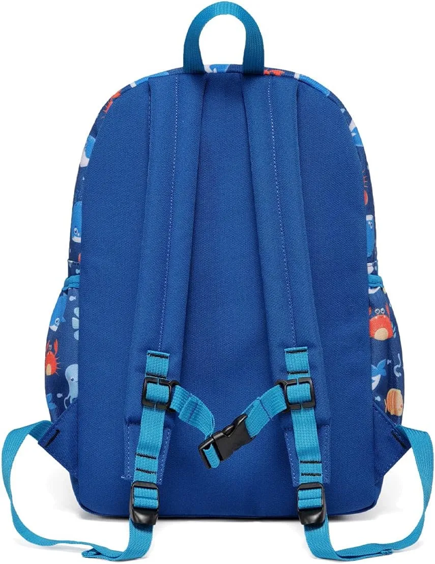 VASCHY Kids backpacks, Cute Lightweight Water Resistant Preschool Backpack for Boys and Girls Chest Strap