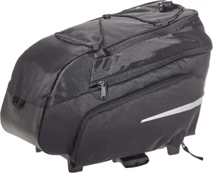 VAUDE Unisex's Silkroad Plus (UniKlip) Bike Backpack, Black, one Size