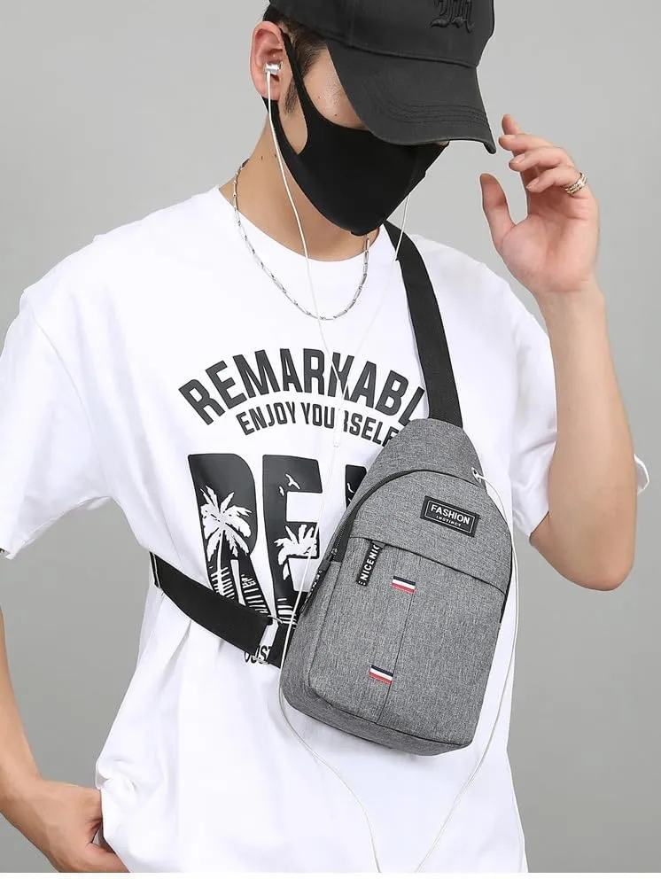 Versatile Sling Backpack & Crossbody Bag with Multiple Pockets – Perfect for Travel, Hiking & Everyday Use