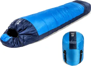 Viking Trek 350x Lightweight Adult Sleeping Bag – Warm & Breathable, Compact Camping Gear for Hiking and Backpacking - Camping Essentials - Includes 100% Waterproof Stuff Sack