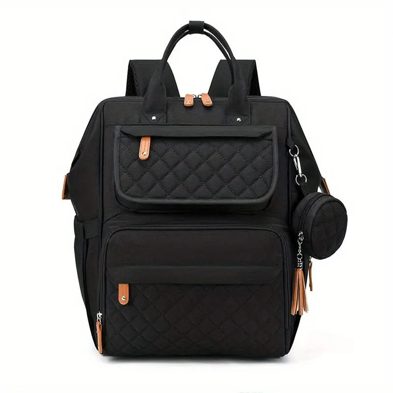 Water-Resistant Diaper Backpack for Moms