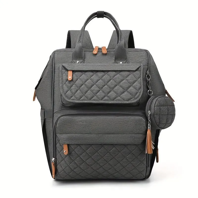 Water-Resistant Diaper Backpack for Moms