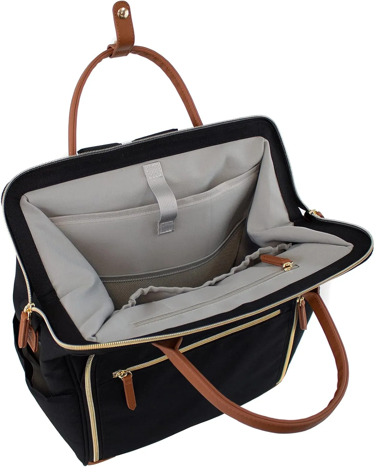 Water-Resistant Medical Clinical Teacher Nurse Bag for Work and Nursing Student Backpack Elements Select ES2806
