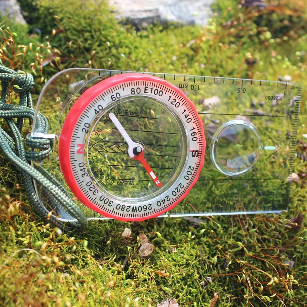 Waterproof Compass Outdoor Luminous GPS Compass Shockproof Adventure Warehouse Compass High Accuracy Multifunctional For Hiking