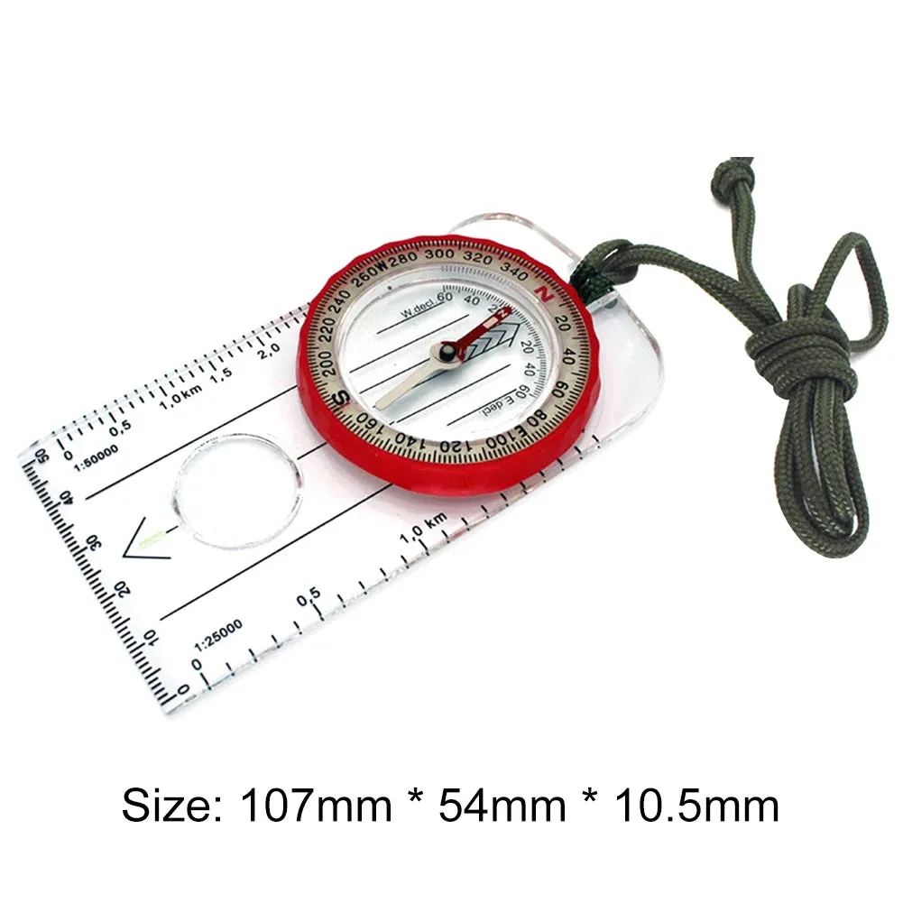 Waterproof Compass Outdoor Luminous GPS Compass Shockproof Adventure Warehouse Compass High Accuracy Multifunctional For Hiking