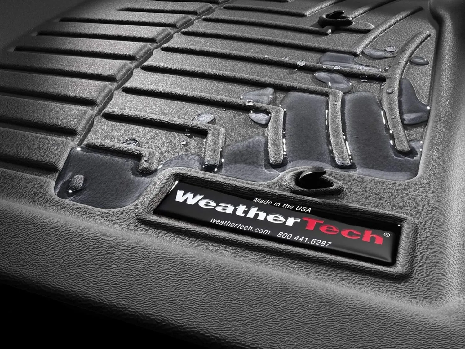 WeatherTech Custom Fit FloorLiners for Jeep Compass - 1st & 2nd Row (461205-1-2), Grey