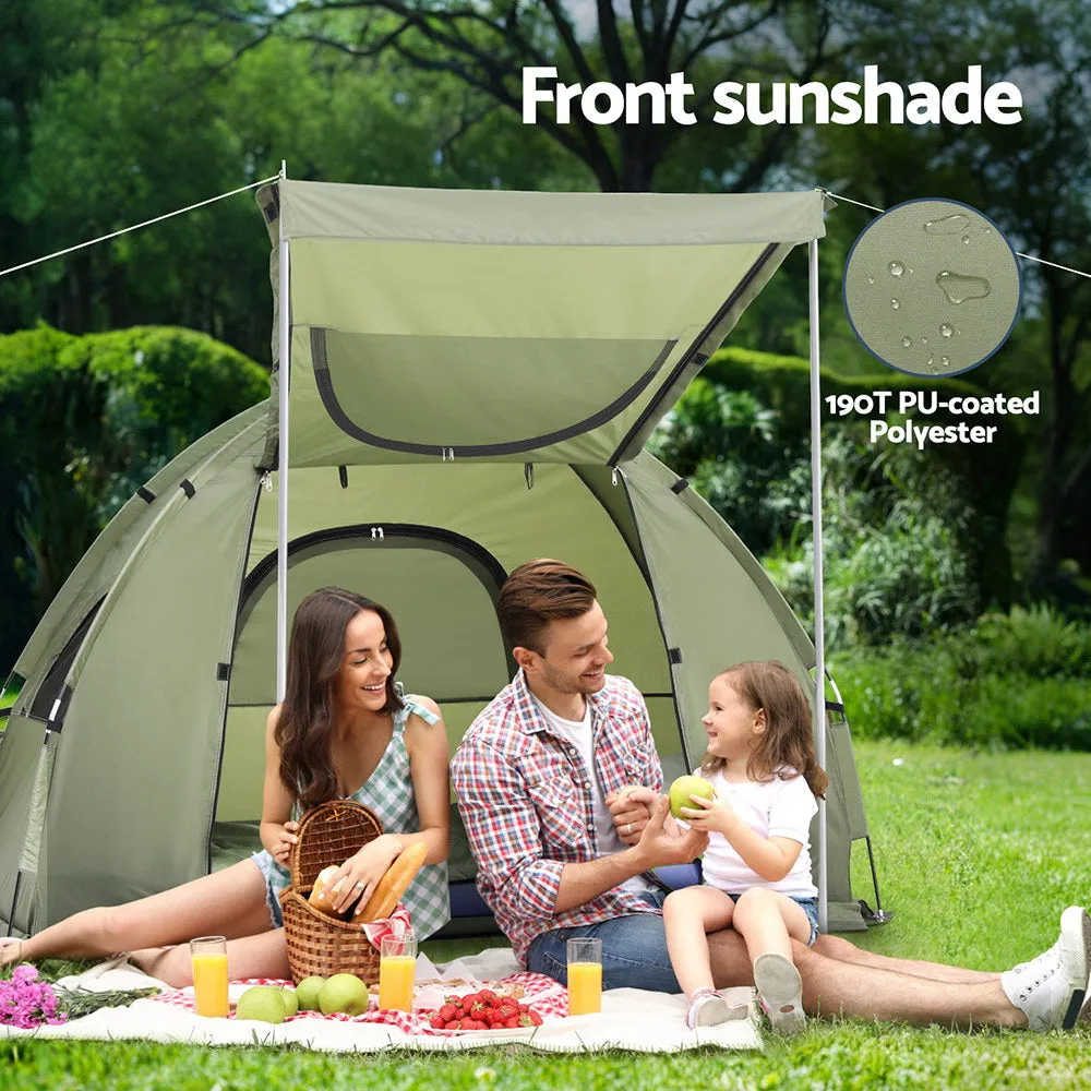 Weisshorn 5-in-1 Camping Tent Cot 1-person Air Mattress Camping Bed-QLD_Metro