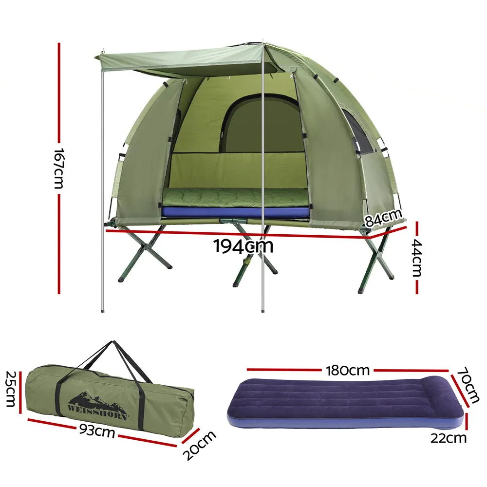 Weisshorn 5-in-1 Camping Tent Cot 1-person Air Mattress Camping Bed-QLD_Metro