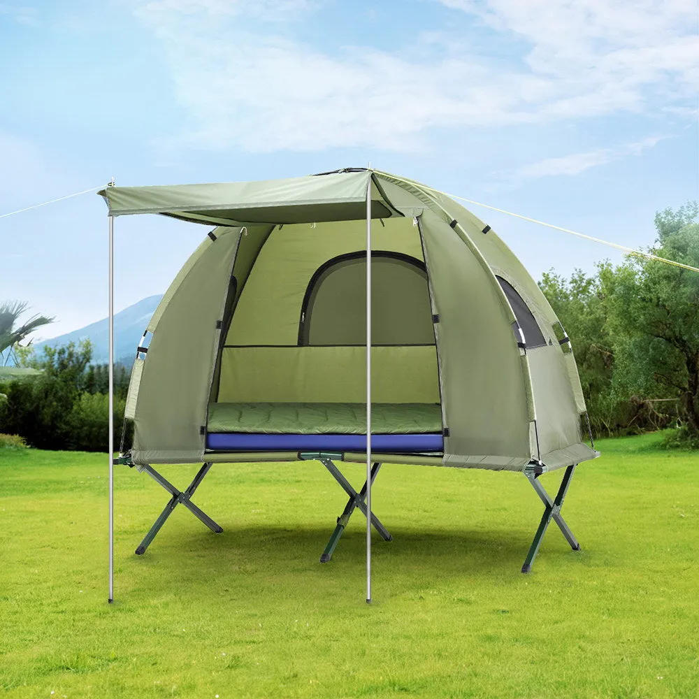 Weisshorn 5-in-1 Camping Tent Cot 1-person Air Mattress Camping Bed-QLD_Metro